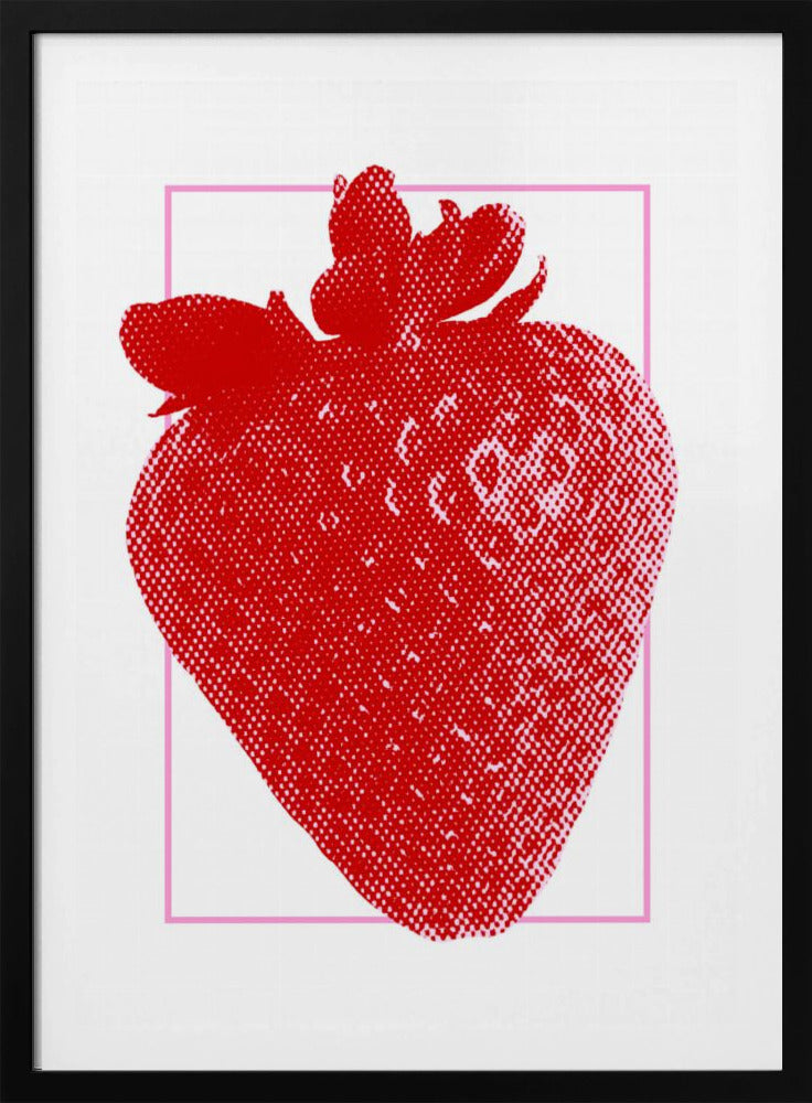 Rote Erdbeere | Poster