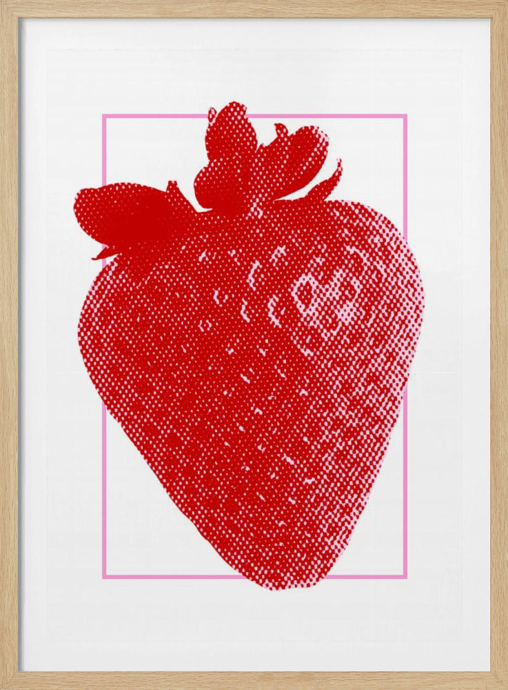 Rote Erdbeere | Poster