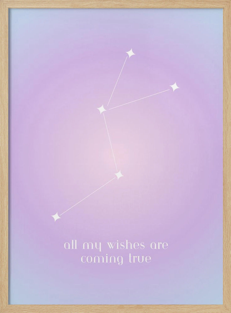 Wünsche richten sich aus | Poster
