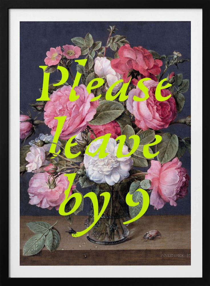 Florale Ausgangsanfrage | Poster