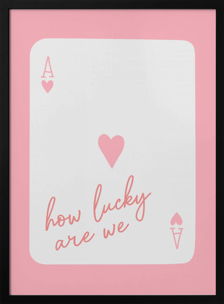 Wie glücklich sind wir, Ace Pink | Poster