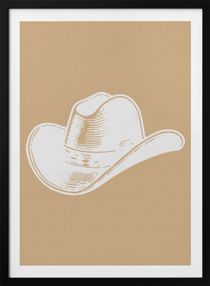 Neutraler Cowboyhut | Poster
