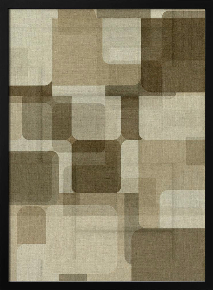 Analoge Träume, gewebtes Geschichtenmuster | Poster