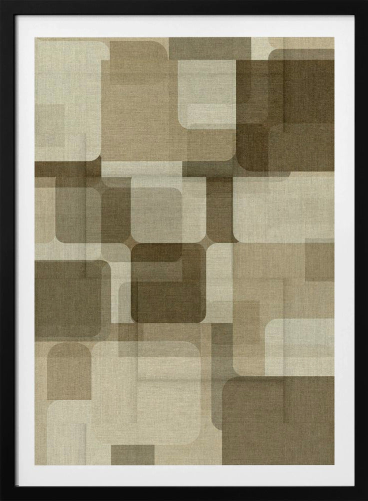 Analoge Träume, gewebtes Geschichtenmuster | Poster