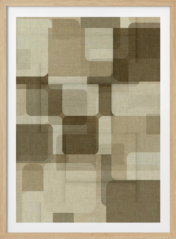 Analoge Träume, gewebtes Geschichtenmuster | Poster
