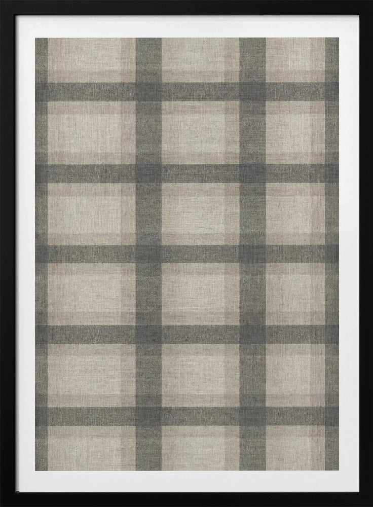 Minimalistisches Karomuster | Poster