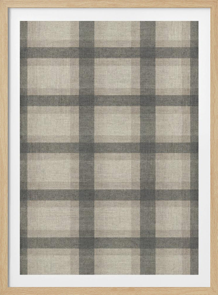 Minimalistisches Karomuster | Poster