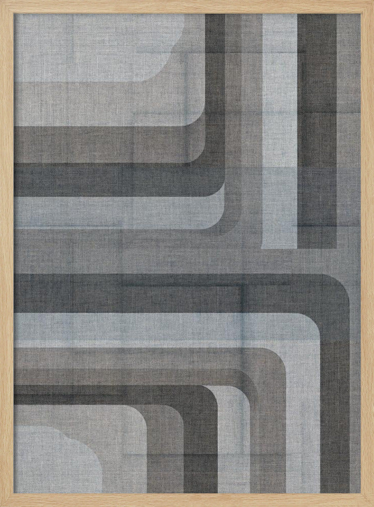 Analoge Träume, gewebtes Geschichtenmuster | Poster