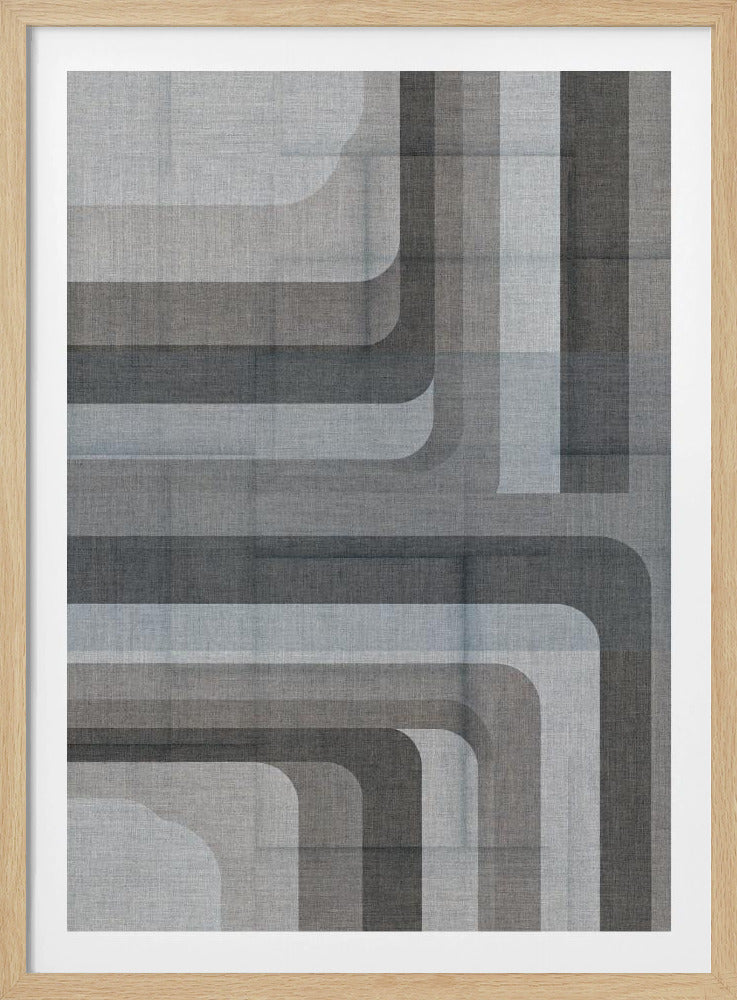 Analoge Träume, gewebtes Geschichtenmuster | Poster