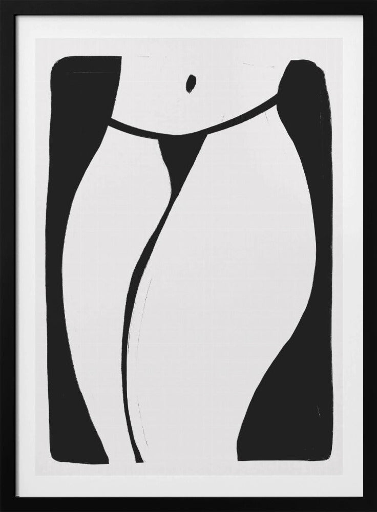 Geschwungene Silhouette | Poster