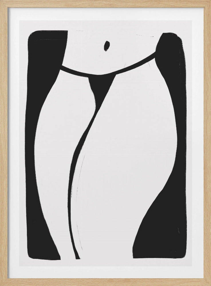 Geschwungene Silhouette | Poster