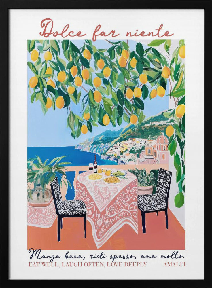 Gut essen Amalfi | Poster