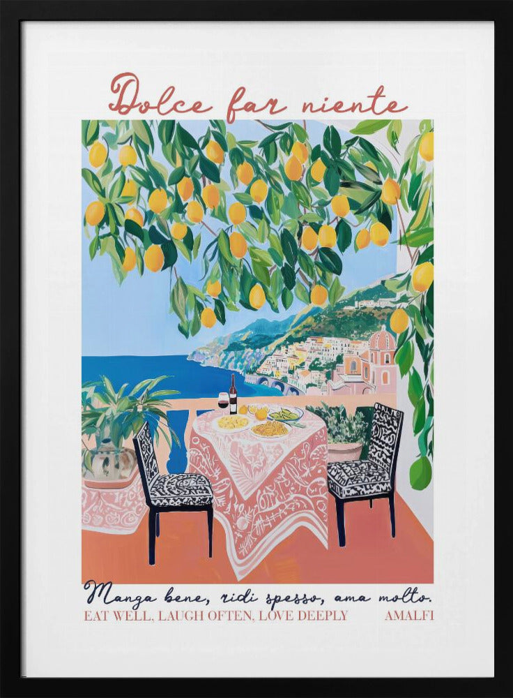 Gut essen Amalfi | Poster