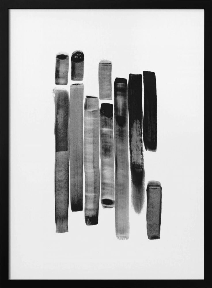 02 Verschiedene Striche 01 18x24 | Poster