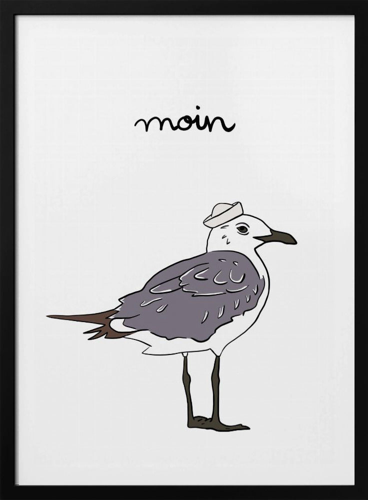 Möwe mit Stil | Poster