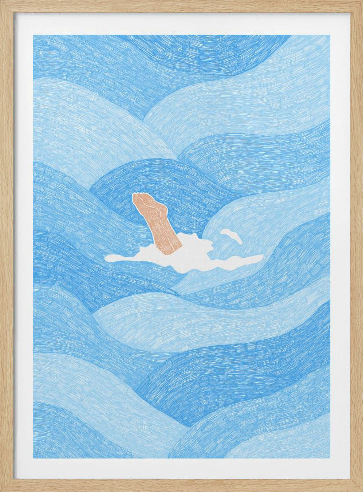 Wellengebundene Flucht | Poster