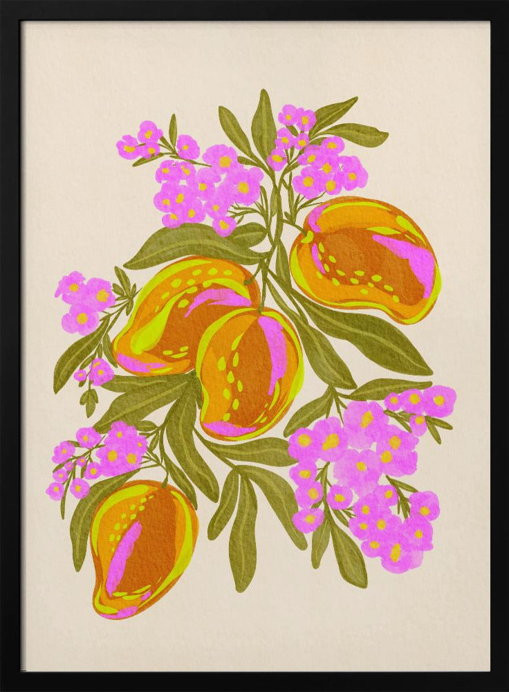 Lebendige Mangos | Poster