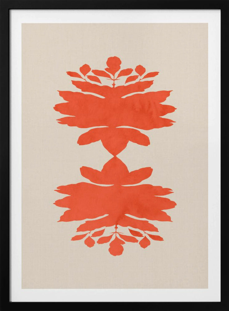 Symmetrische Blüte | Poster