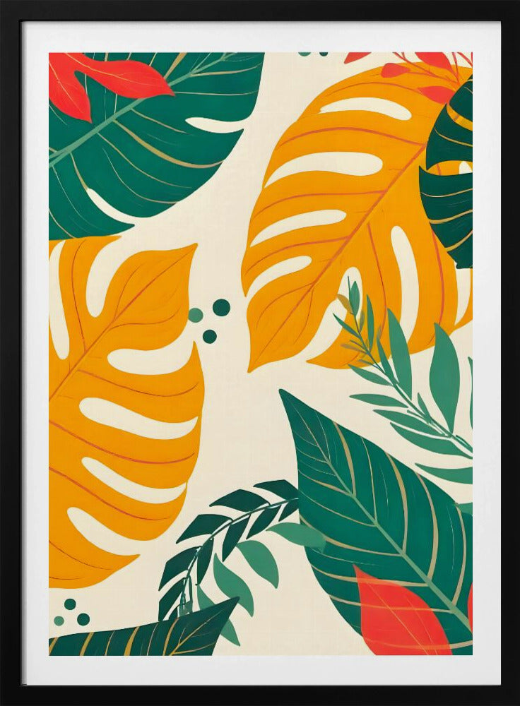 Goldene Tropenstimmung | Poster