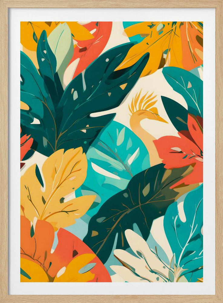 Blühendes Grün | Poster