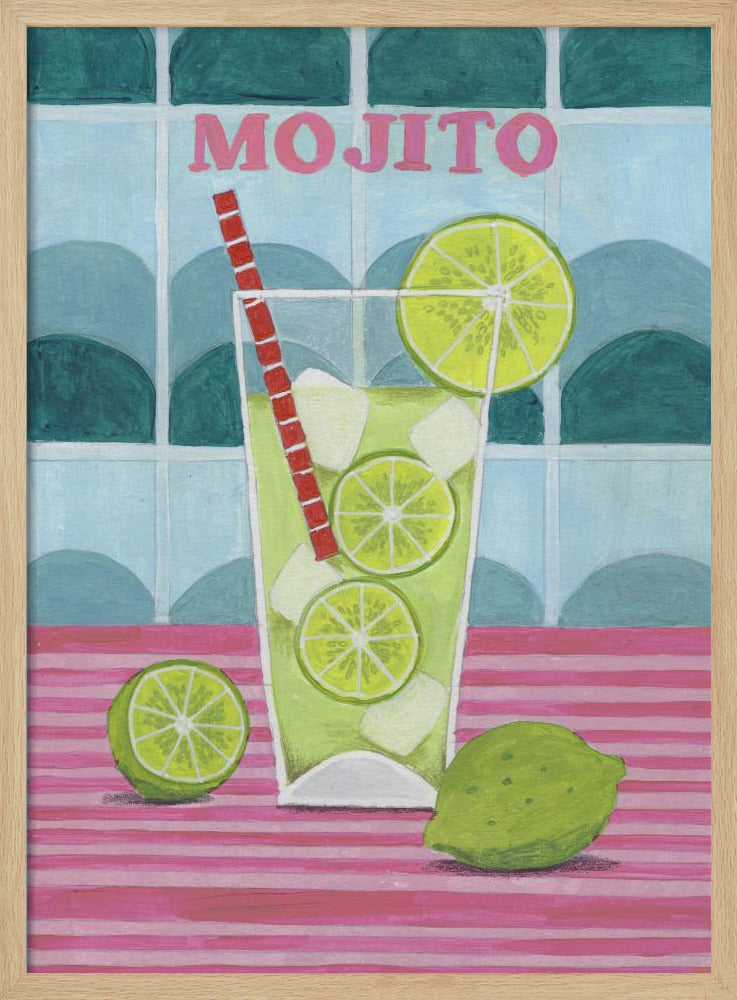 Ein Glas Mjito | Poster