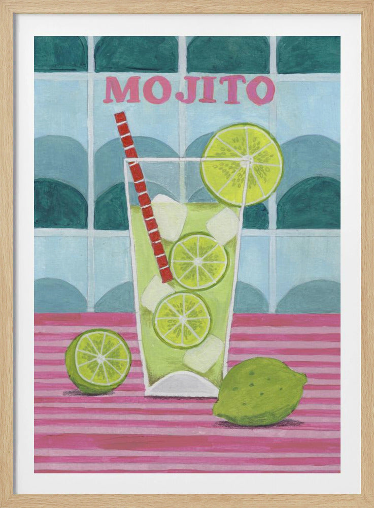 Ein Glas Mjito | Poster