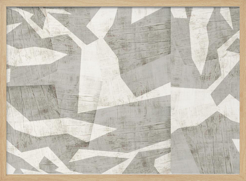 Geometrische Muster mit einer strukturierten | Poster