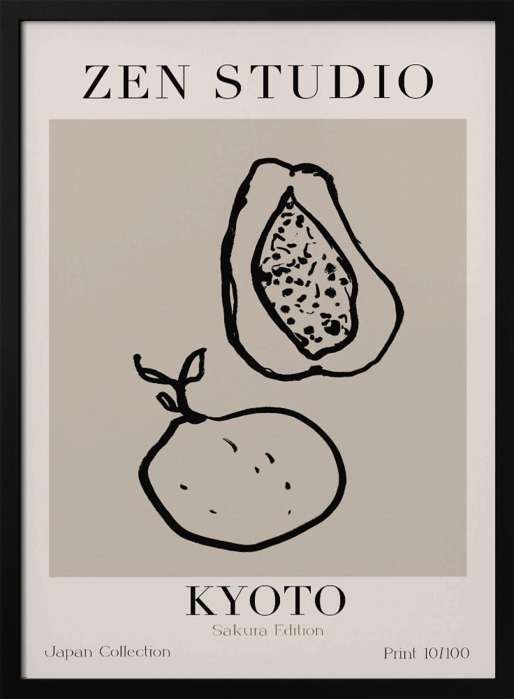 Zen-Fruchtessenz | Poster