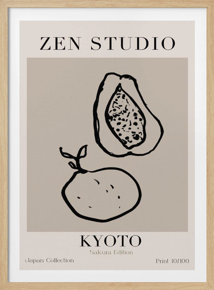 Zen-Fruchtessenz | Poster