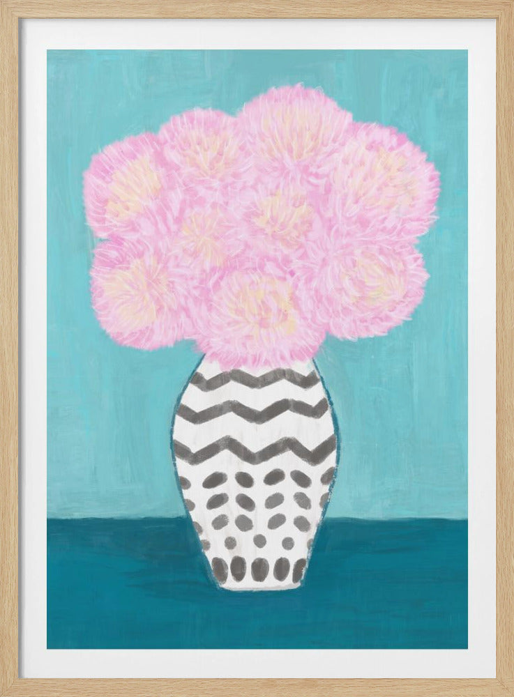 Erröten in Blüten | Poster