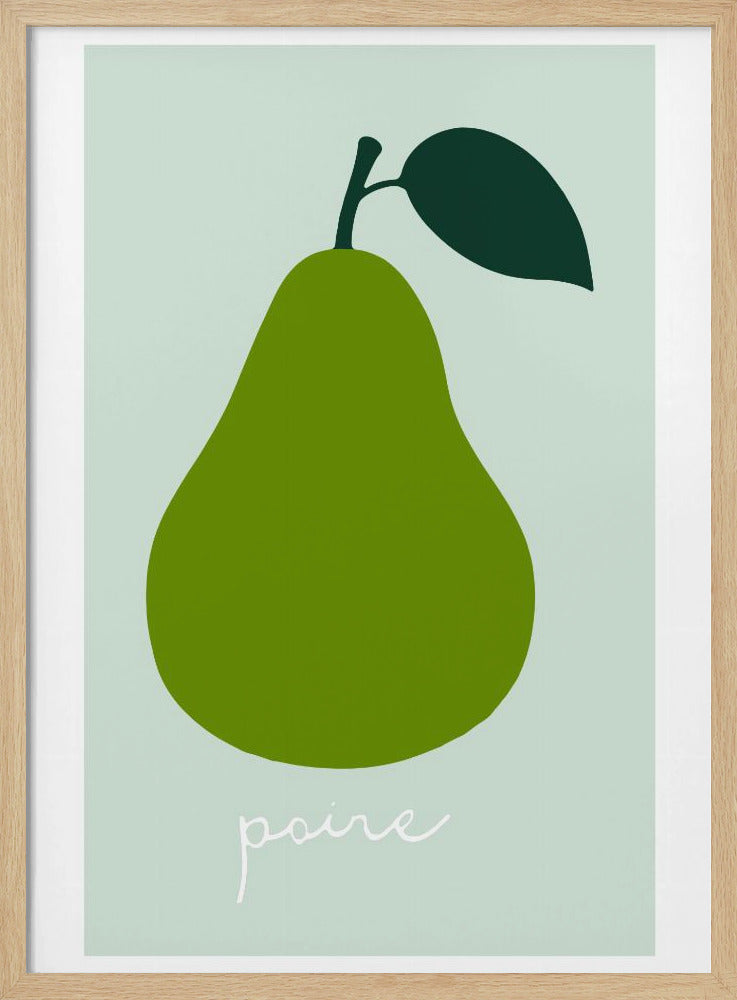 La Poire (Hellgrün) | Poster