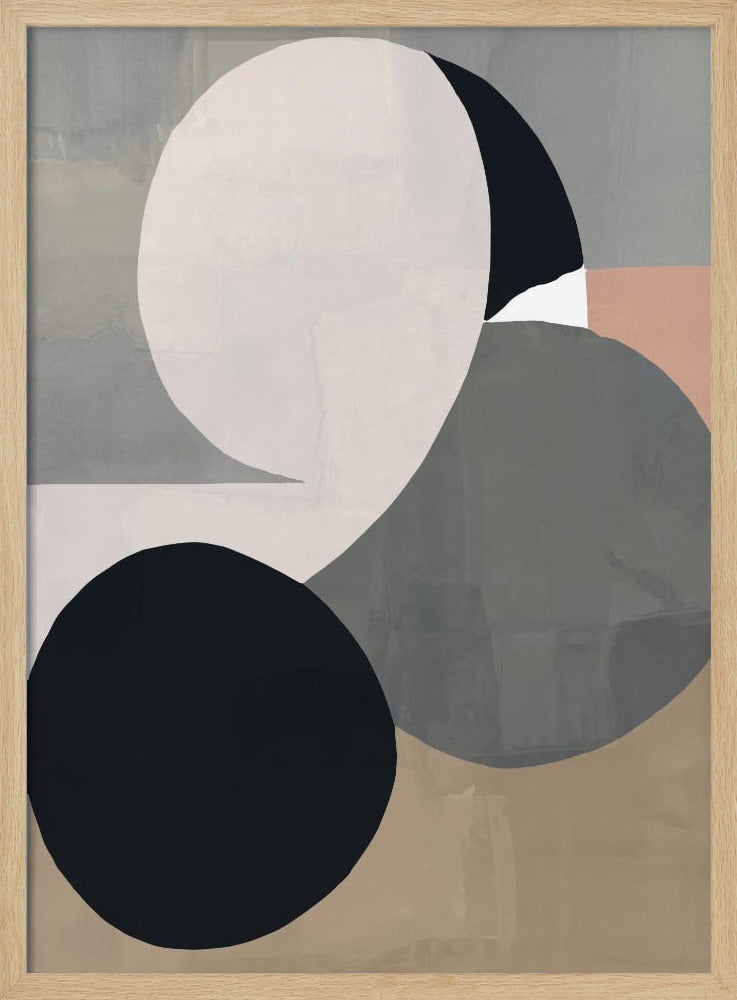 Sich kreuzende Kugeln | Poster