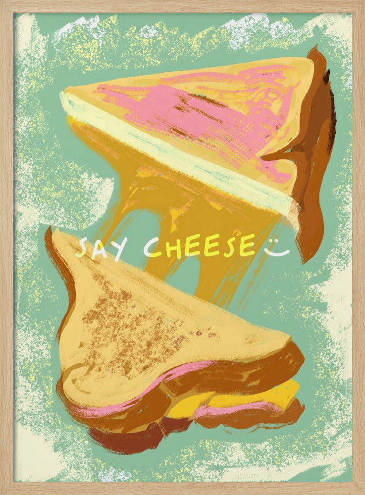 Geschmolzene Käsesandwiches | Poster