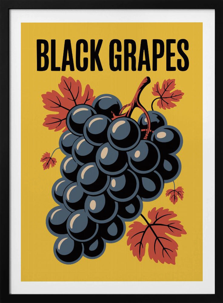 Grapes &amp; Leaves | Poster