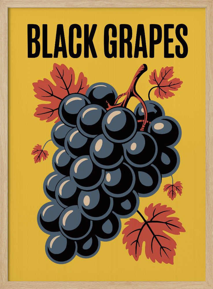 Grapes &amp; Leaves | Poster