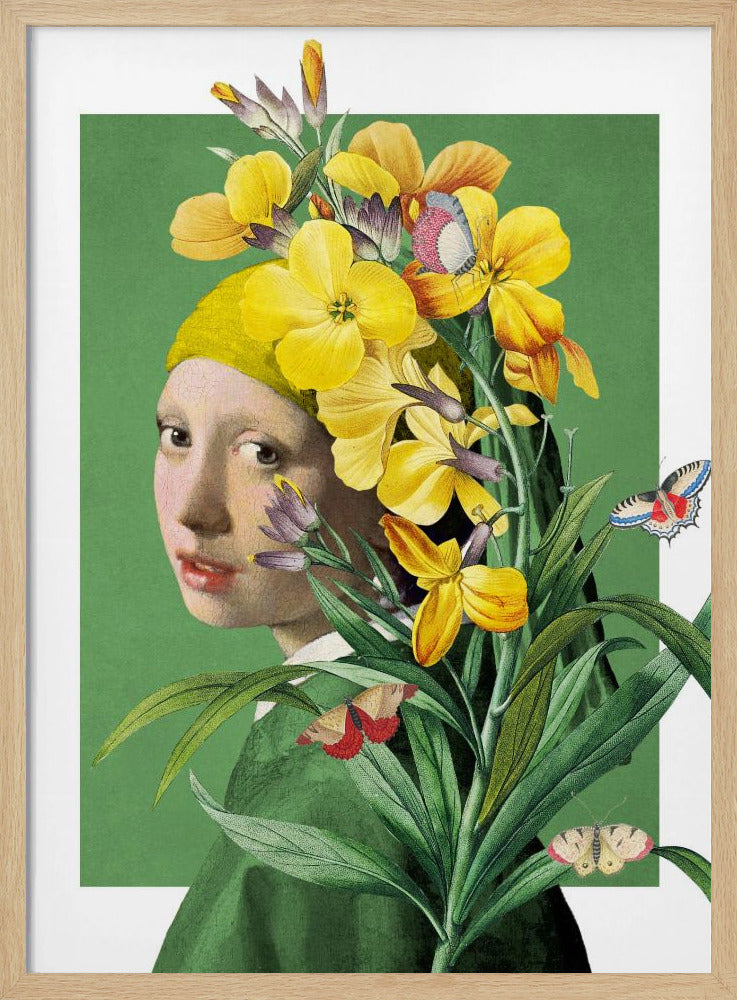 Das Mädchen mit dem Perlenohrring, Frühlingsausgabe | Poster
