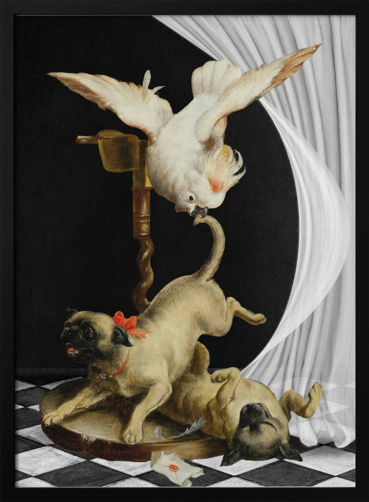 Lebendige Szene eines Vogels | Poster