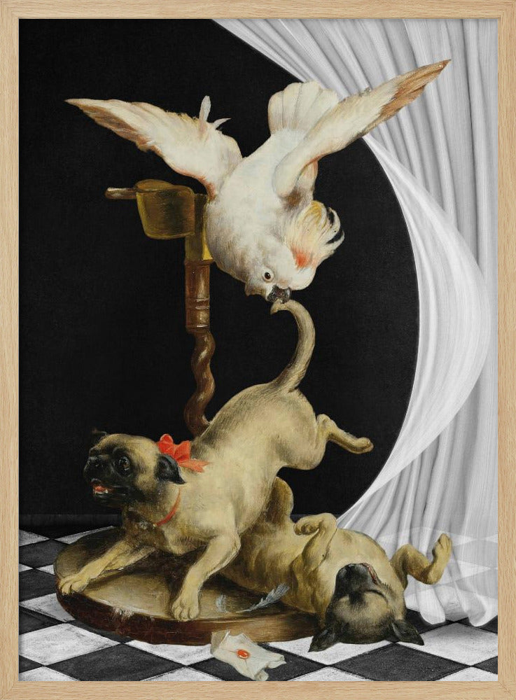 Lebendige Szene eines Vogels | Poster