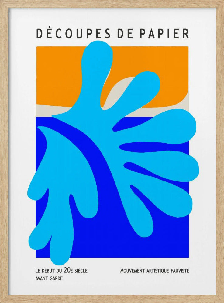 Blue Splash Forms | Poster