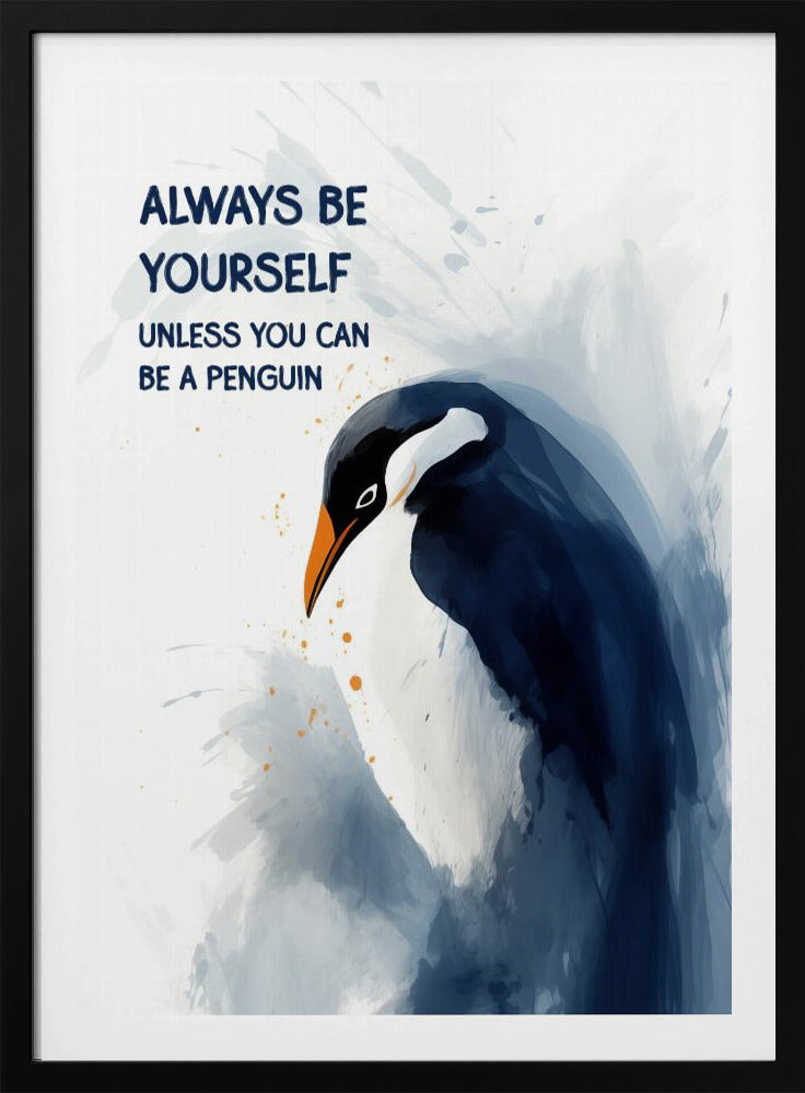 Sei ein Pinguin | Poster