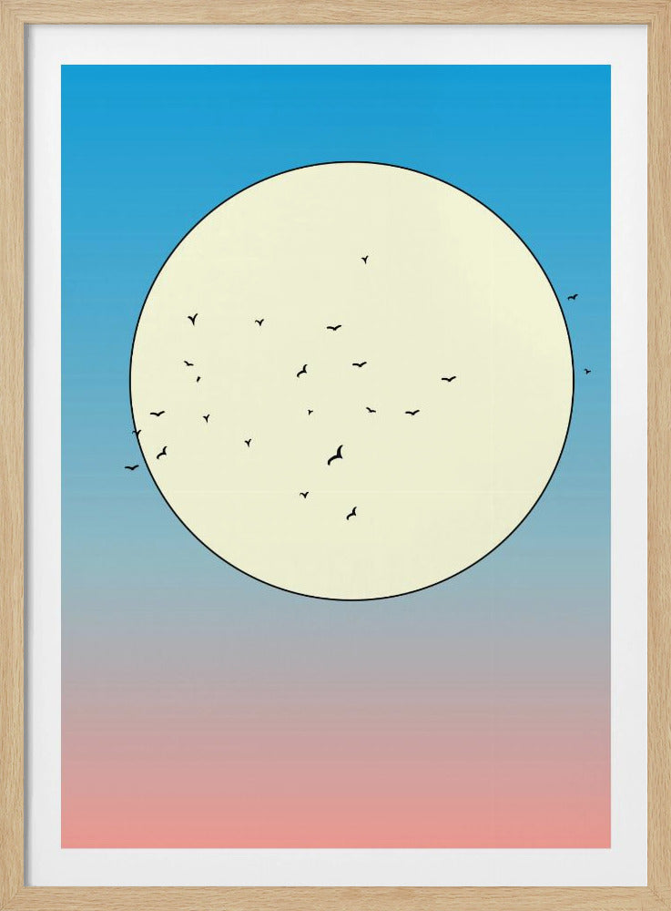 Vögel am Himmel | Poster