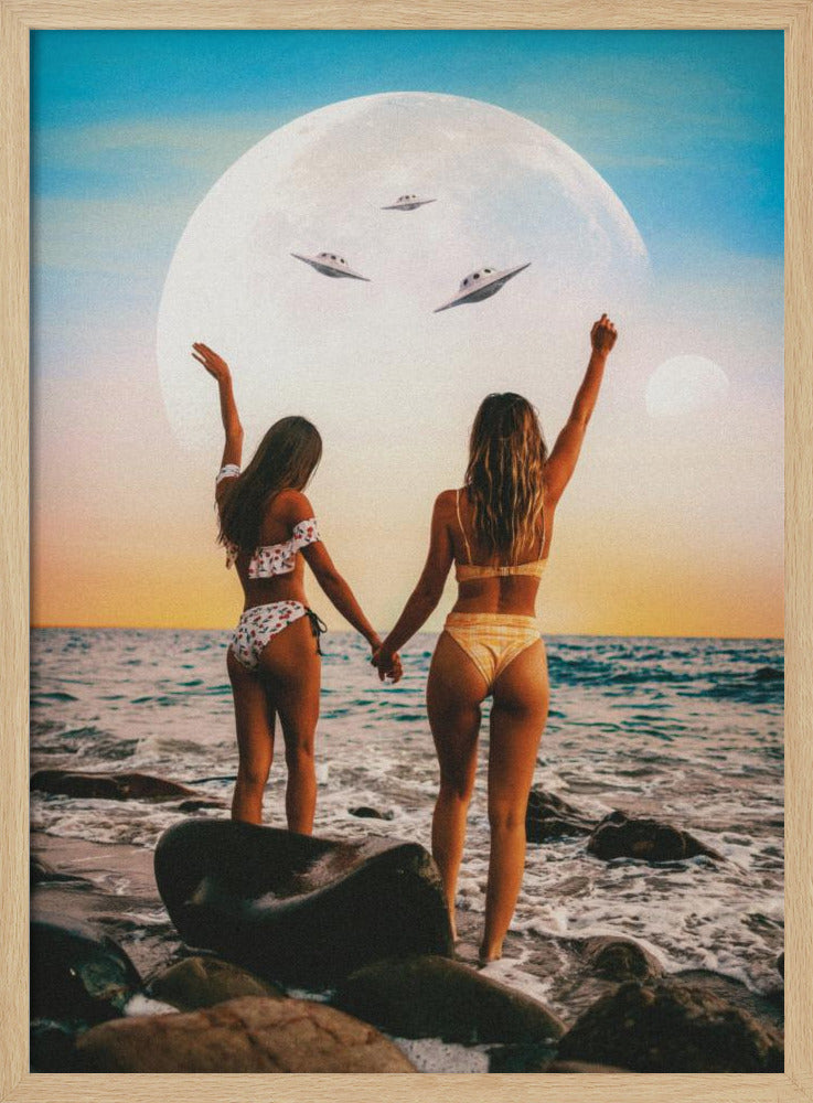 Hier sind wir, UFO | Poster