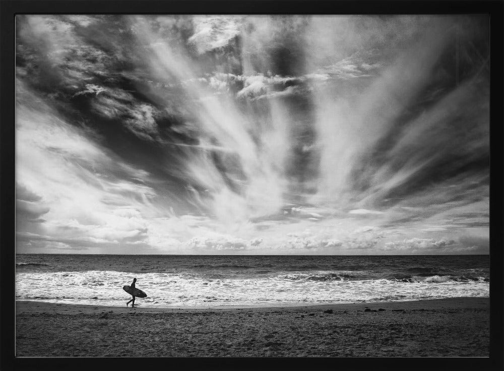 Die Einsamkeit eines Surfers | Poster