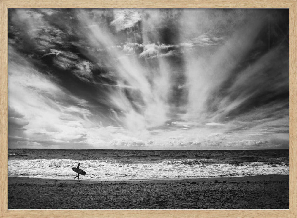 Die Einsamkeit eines Surfers | Poster