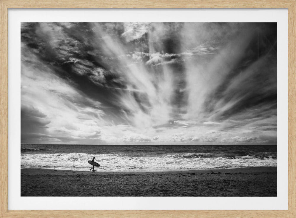 Die Einsamkeit eines Surfers | Poster