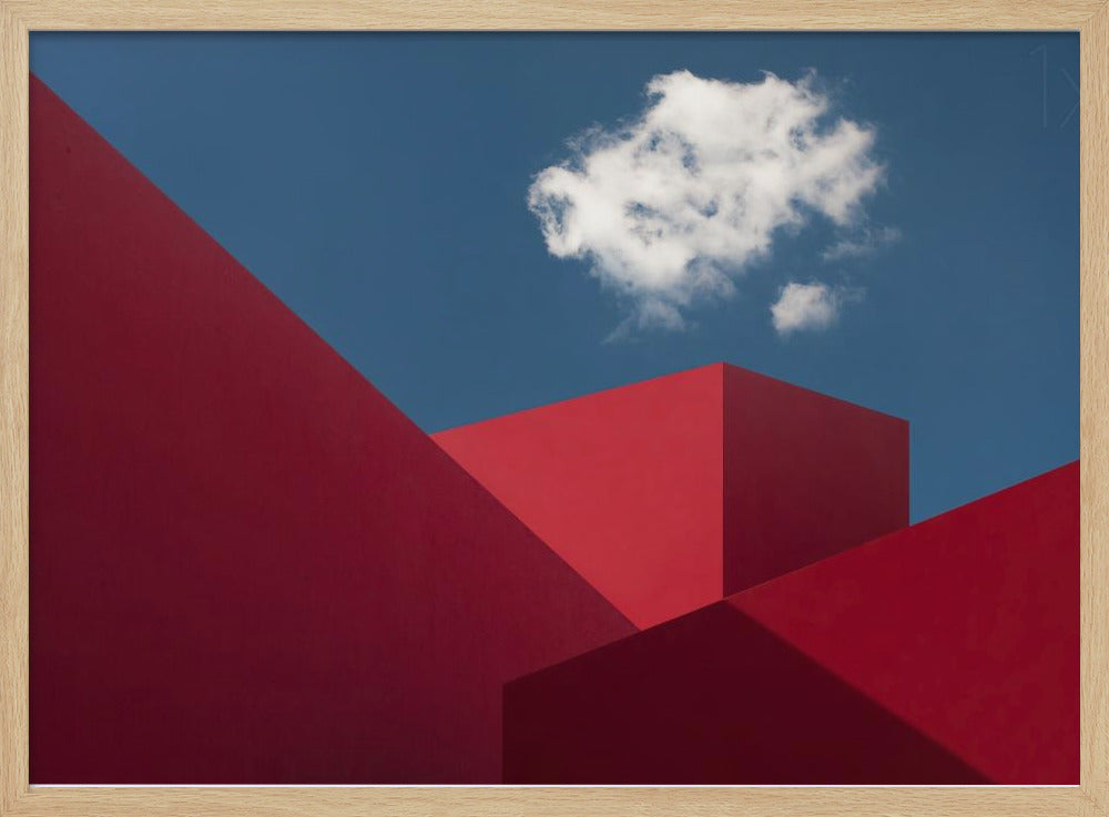 Rote Formen | Poster