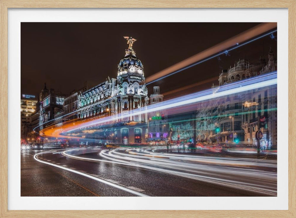 Madrid Verkehr | Poster