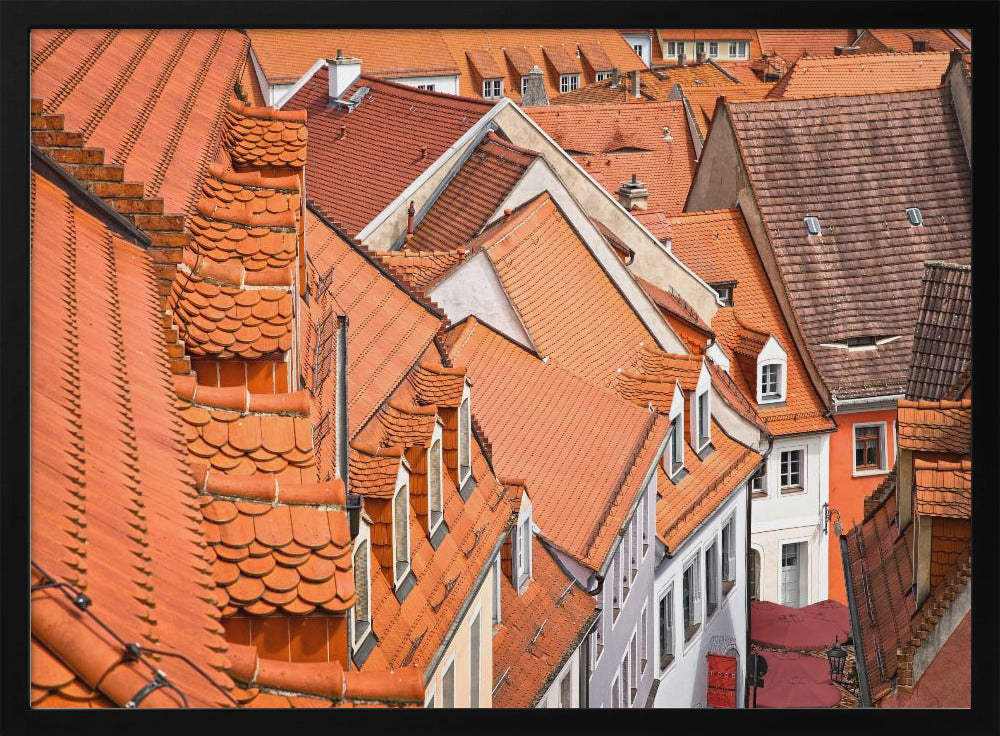 The color of these roofs... | Poster