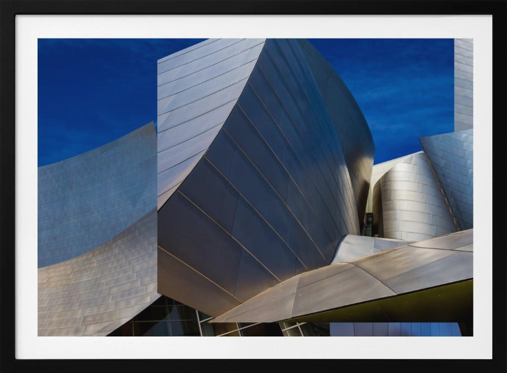 Disney Concert Hall-Montage (Farbversion) | Poster