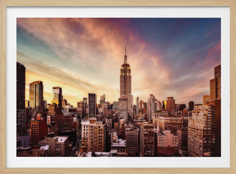 Sonnenuntergang in Midtown | Poster